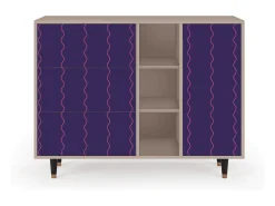 Aparador - 125x98x48 cm - BS2 - Grape Maccaroni, Latte