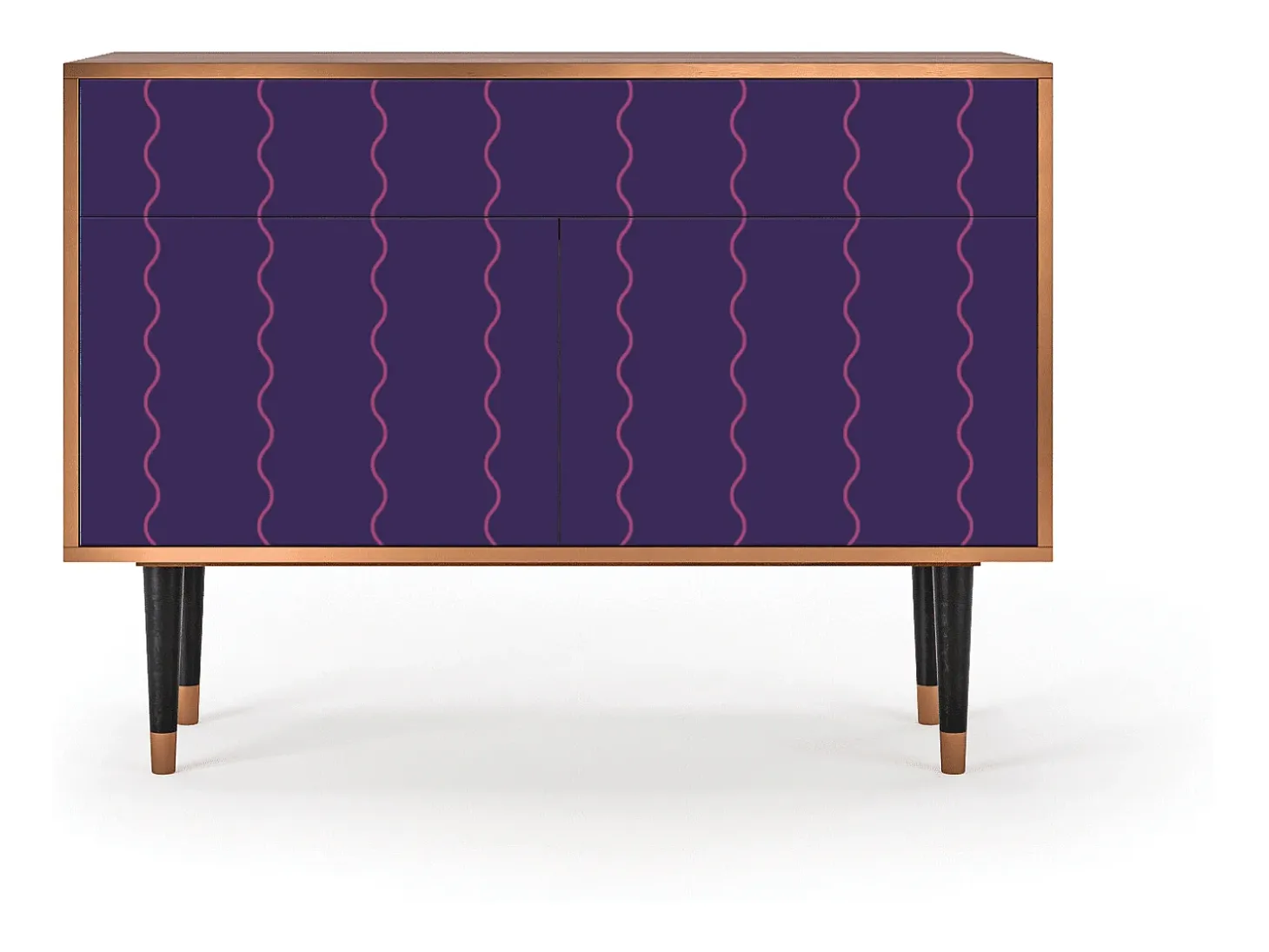 Aparador - 115x85x48 cm - BS4 - Grape Maccaroni, Nogal