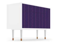 Aparador - 115x85x48 cm - BS4 - Grape Maccaroni, Blanco
