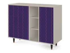 Aparador - 125x98x48 cm - BS2 - Grape Maccaroni, Arena