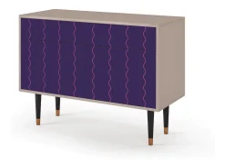 Aparador - 115x85x48 cm - BS4 - Grape Maccaroni, Latte