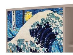 Aparador - 125x98x48 cm - BS2 - Great Wave, Latte