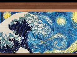 Aparador - 115x85x48 cm - BS4 - Great Wave, Nogal