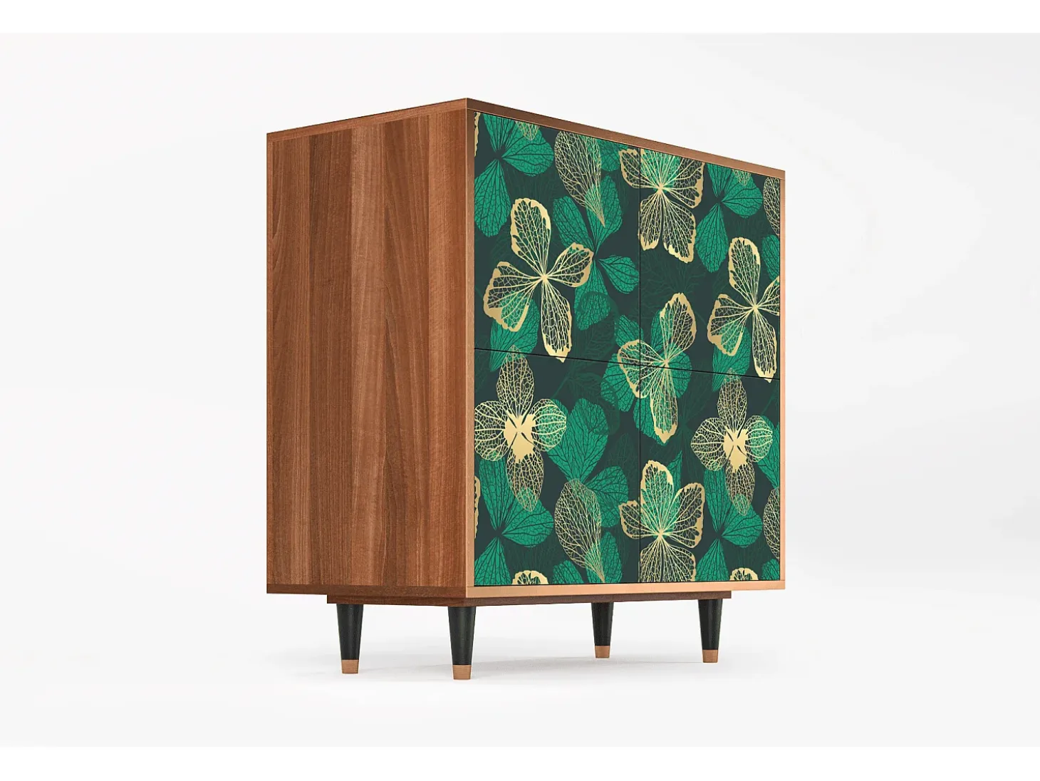 Aparador - 94x96x48 cm - BS3 - Green Flower, Nogal