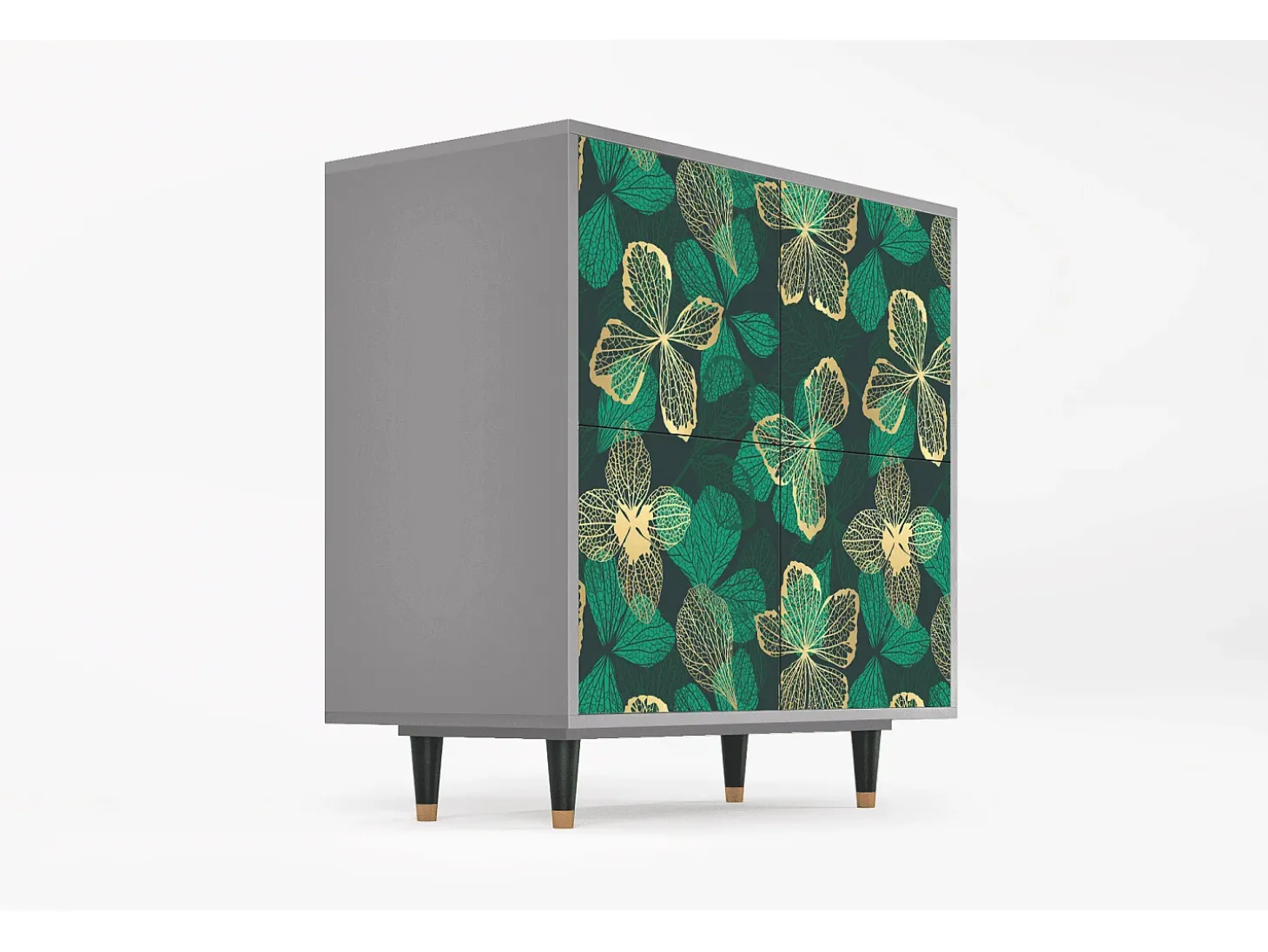Aparador - 94x96x48 cm - BS3 - Green Flower, Gris