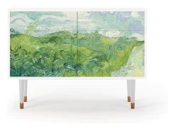 Aparador - 115x85x48 cm - BS4 - Green Wheat Fields, Blanco