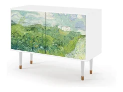 Aparador - 115x85x48 cm - BS4 - Green Wheat Fields, Blanco