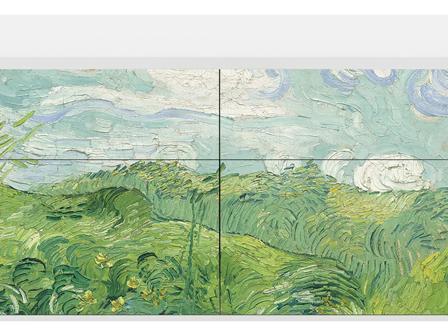 Aparador - 115x85x48 cm - BS4 - Green Wheat Fields, Blanco