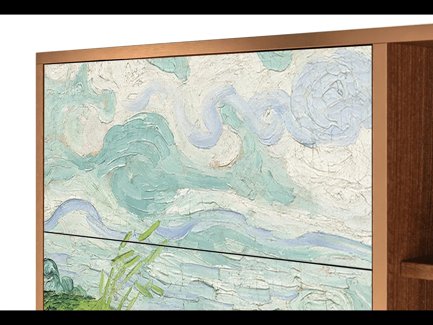 Aparador - 125x98x48 cm - BS2 - Green Wheat Fields, Nogal