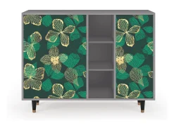 Aparador - 125x98x48 cm - BS2 - Green Flower, Gris