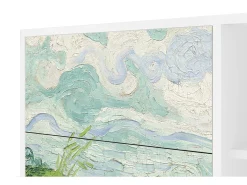 Aparador - 125x98x48 cm - BS2 - Green Wheat Fields, Blanco