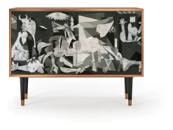 Aparador - 115x85x48 cm - BS4 - Guernica by Picasso, Nogal
