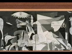 Aparador - 115x85x48 cm - BS4 - Guernica by Picasso, Nogal