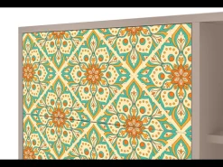 Aparador - 125x98x48 cm - BS2 - Hindu Daisy, Latte