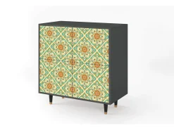 Aparador - 94x96x48 cm - BS3 - Hindu Daisy, Antracita