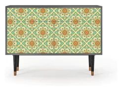 Aparador - 115x85x48 cm - BS4 - Hindu Daisy, Antracita