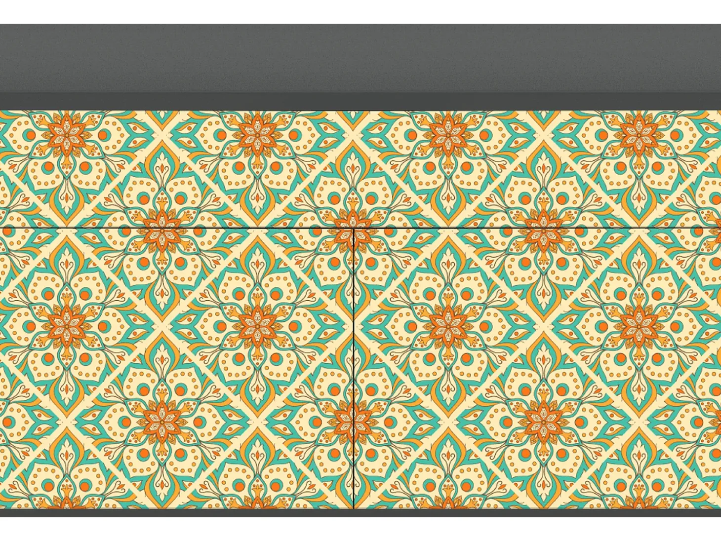 Aparador - 115x85x48 cm - BS4 - Hindu Daisy, Antracita
