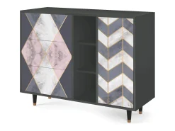 Aparador - 125x98x48 cm - BS2 - Ideal Harmony, Antracita