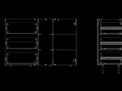 Aparador - 125x98x48 cm - BS2 - Ideal Harmony, Arena