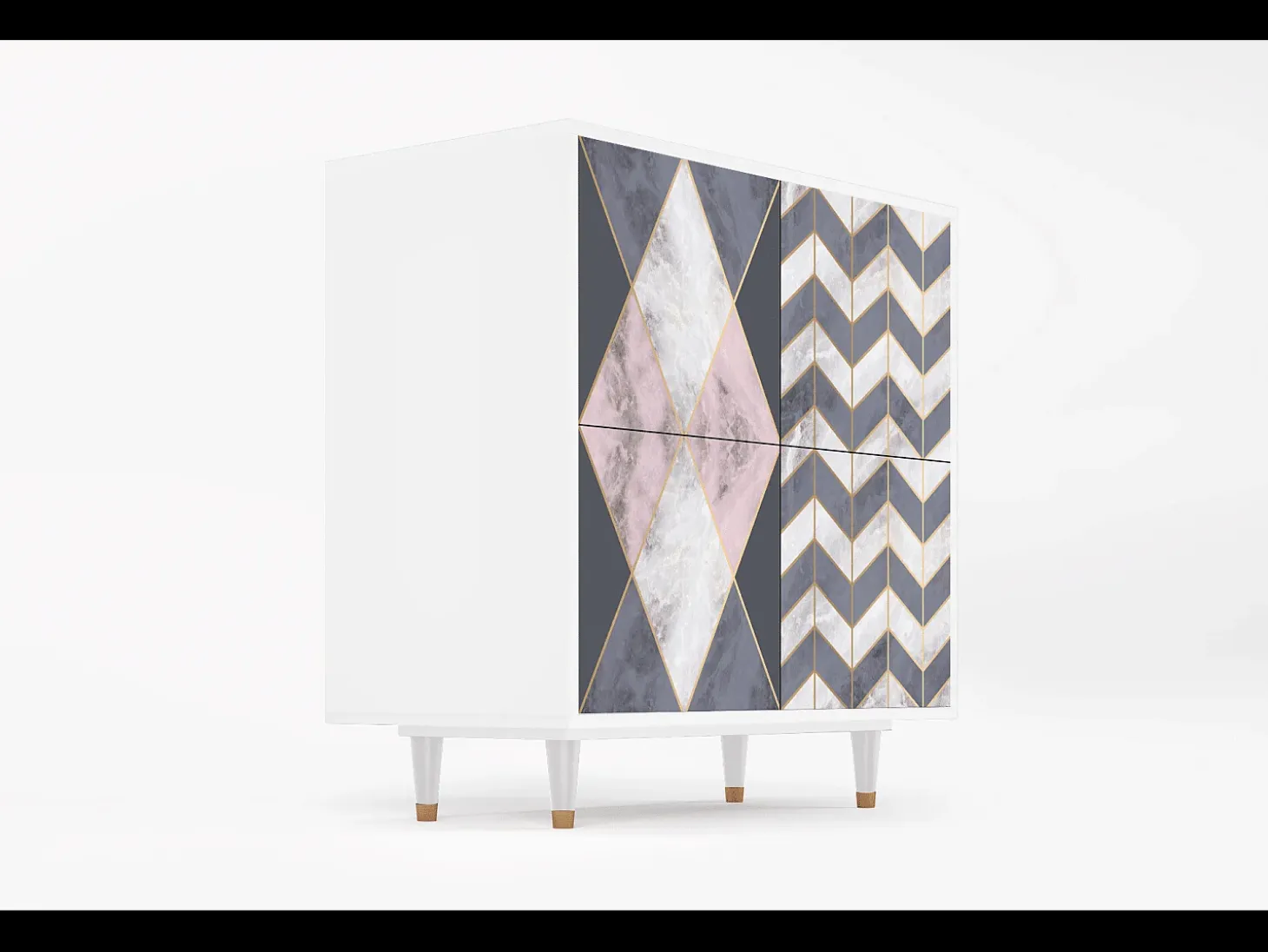 Aparador - 94x96x48 cm - BS3 - Ideal Harmony, Blanco