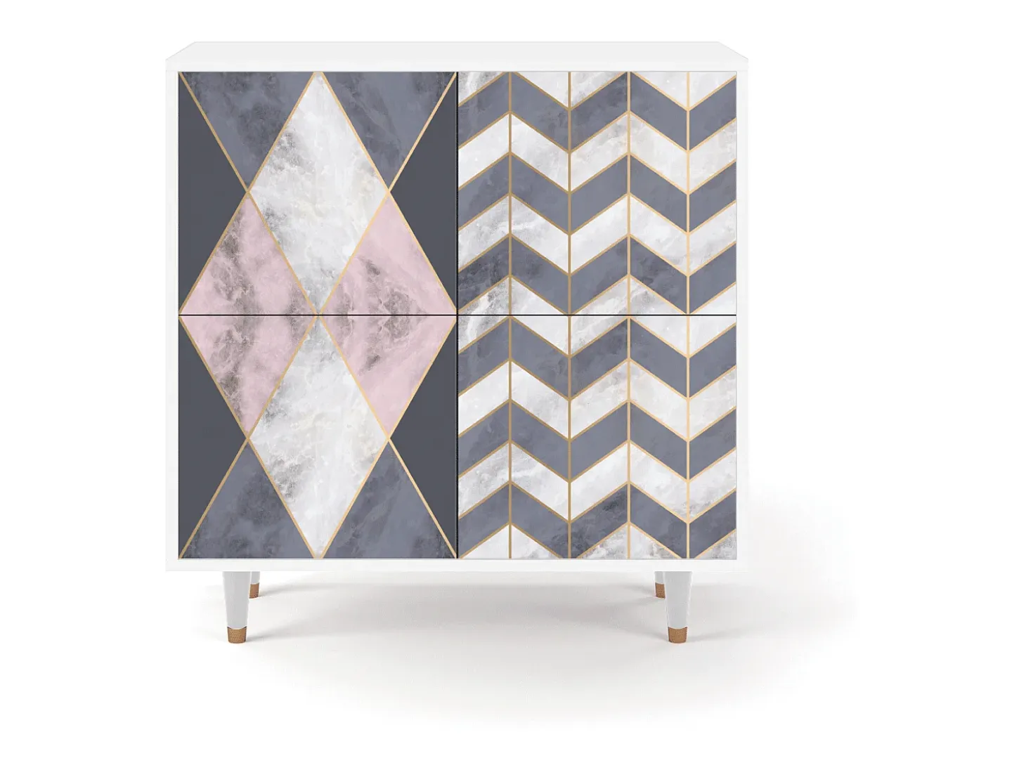 Aparador - 94x96x48 cm - BS3 - Ideal Harmony, Blanco