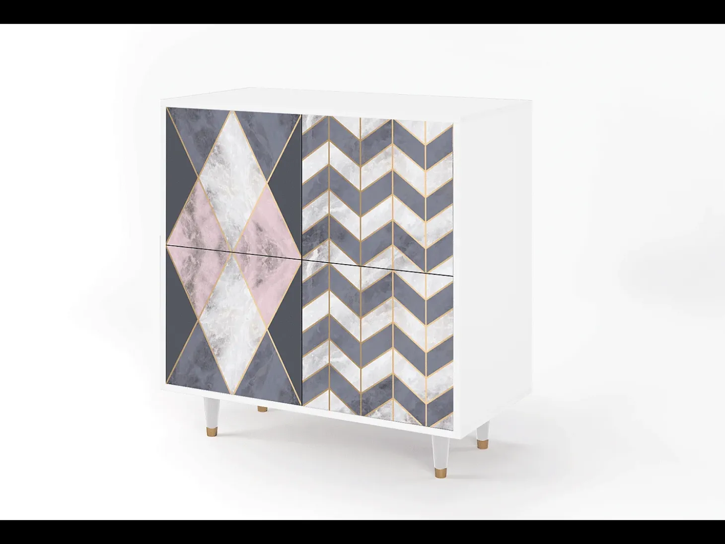 Aparador - 94x96x48 cm - BS3 - Ideal Harmony, Blanco