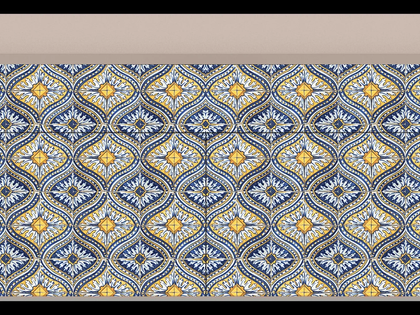 Aparador - 115x85x48 cm - BS4 - Illusory Pattern, Latte