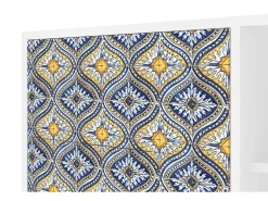 Aparador - 125x98x48 cm - BS2 - Illusory Pattern, Blanco