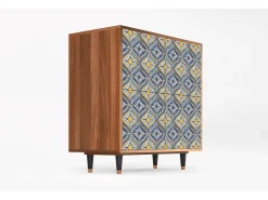 Aparador - 94x96x48 cm - BS3 - Illusory Pattern, Nogal