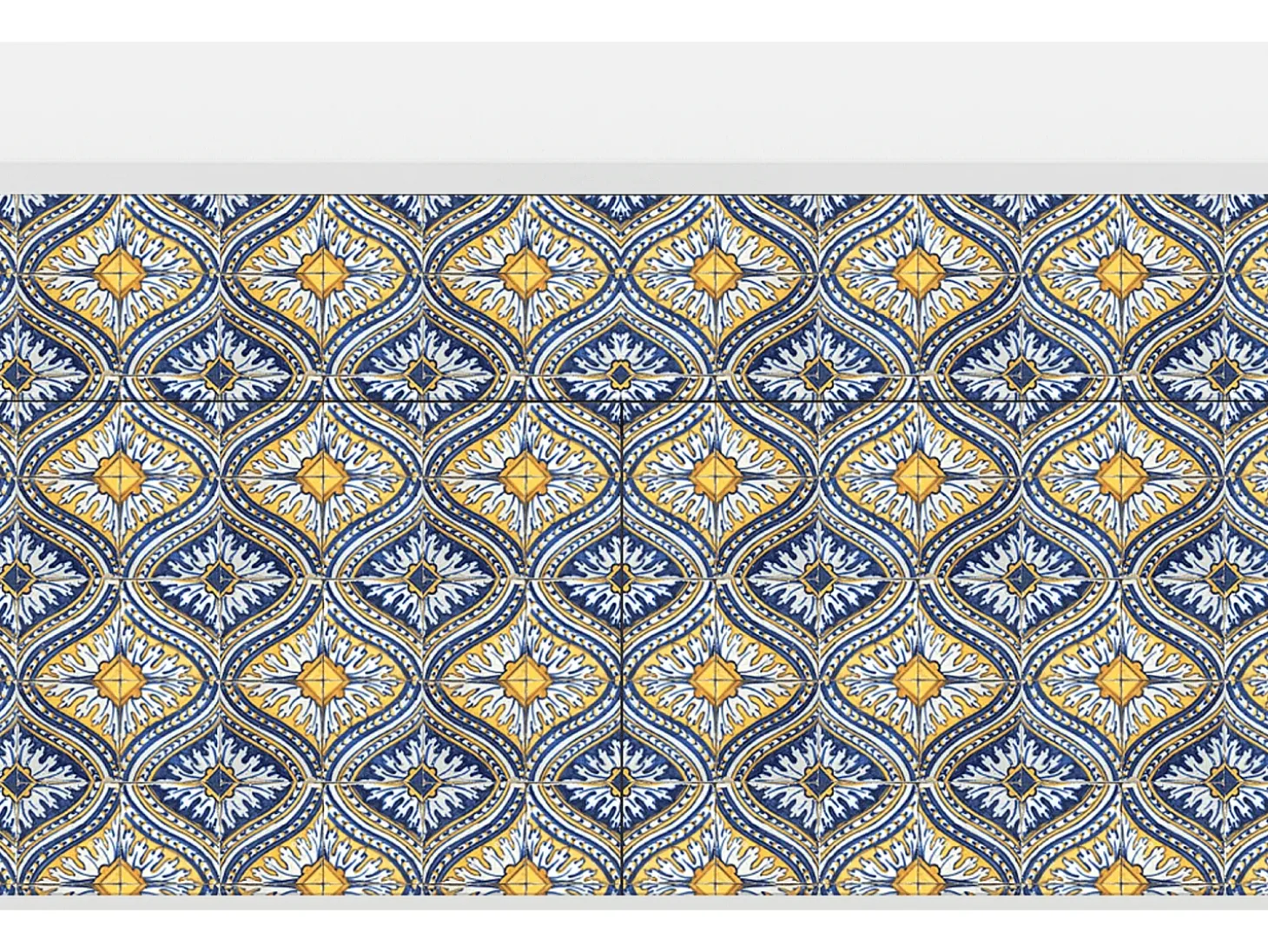 Aparador - 115x85x48 cm - BS4 - Illusory Pattern, Blanco