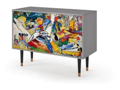 Aparador - 115x85x48 cm - BS4 - Improvisation 26 , Gris