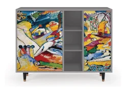 Aparador - 125x98x48 cm - BS2 - Improvisation 26 , Gris
