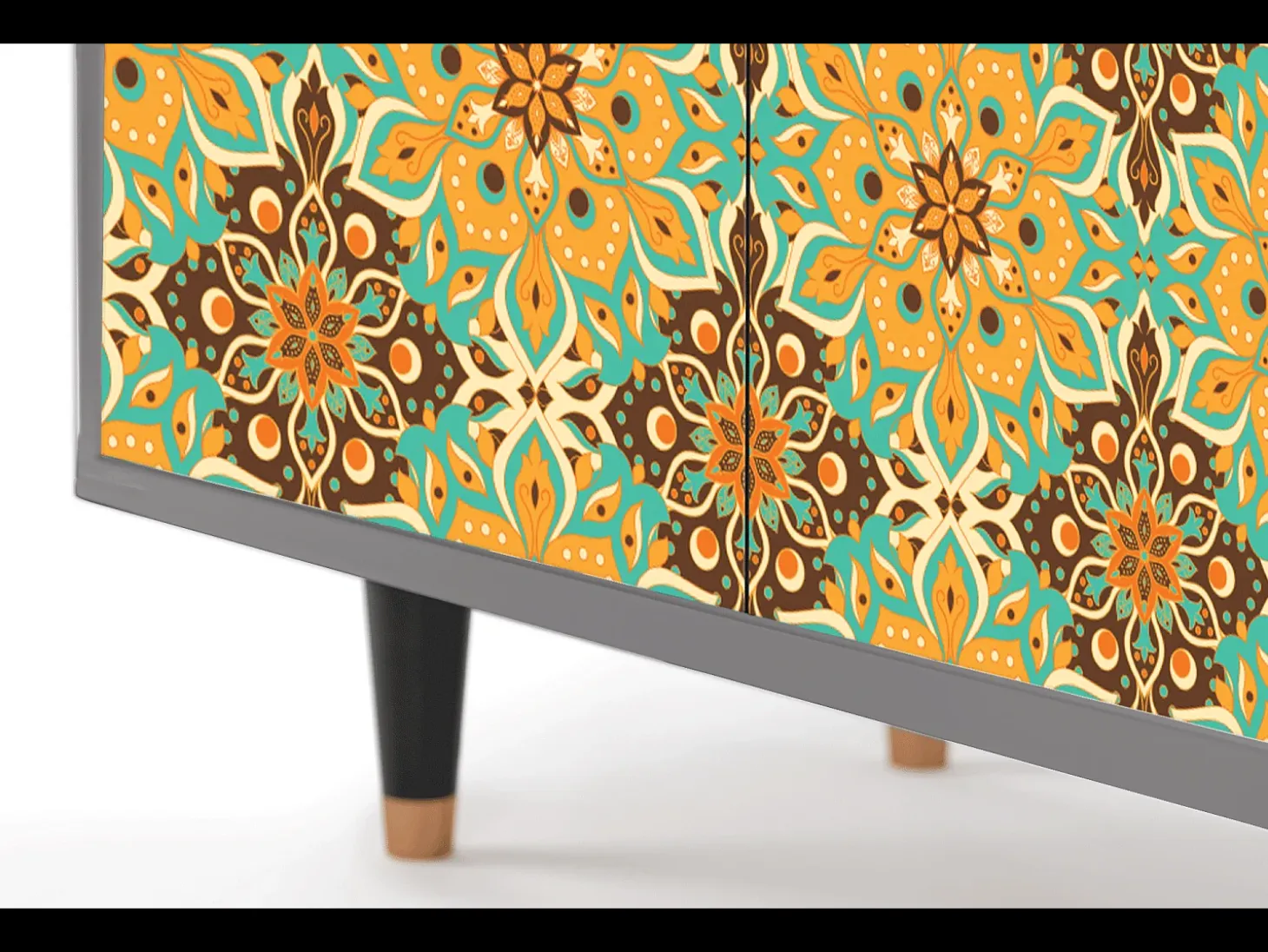 Aparador - 94x96x48 cm - BS3 - Indian Spices, Gris