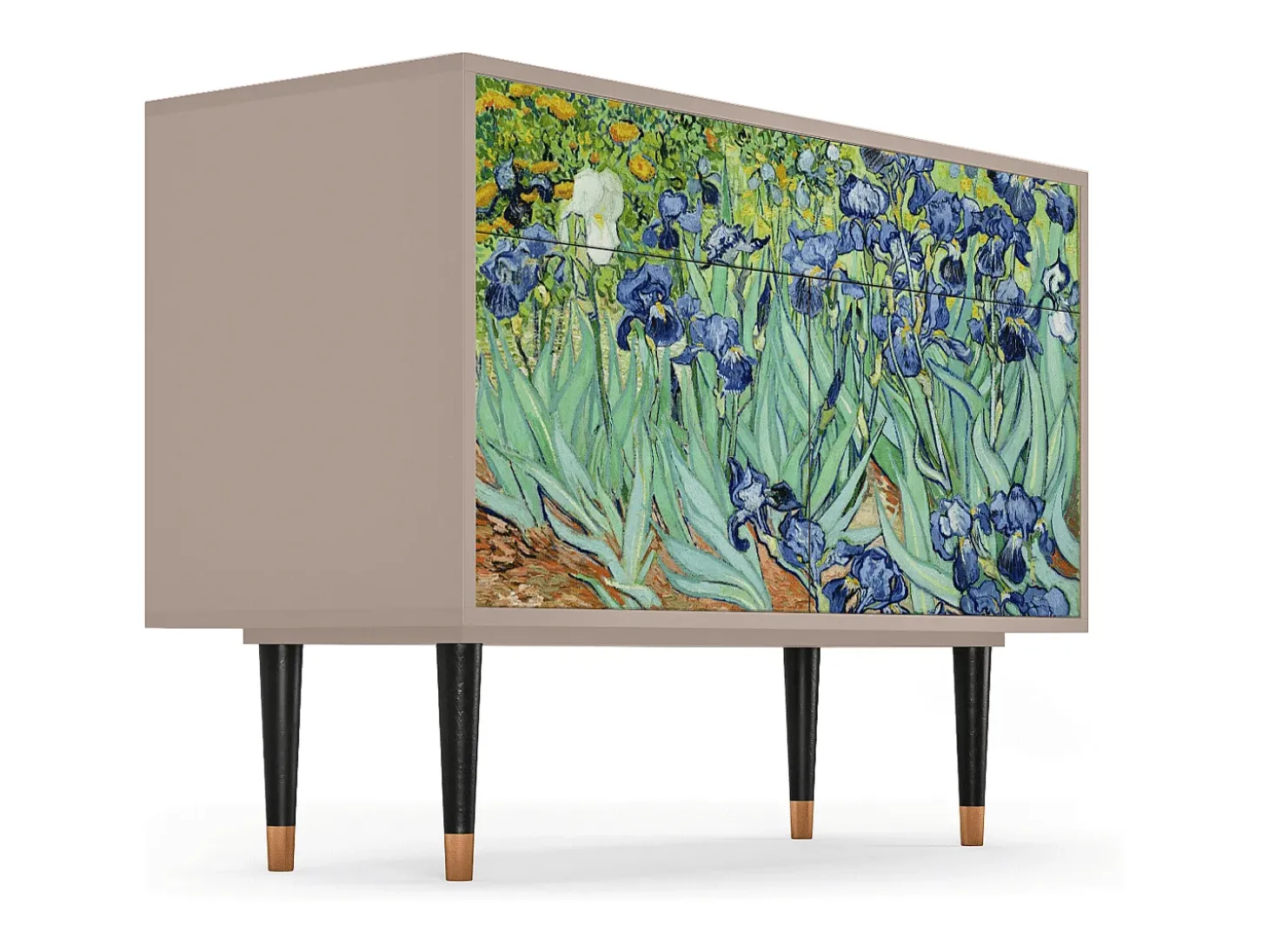 Aparador - 115x85x48 cm - BS4 - Irises , Latte