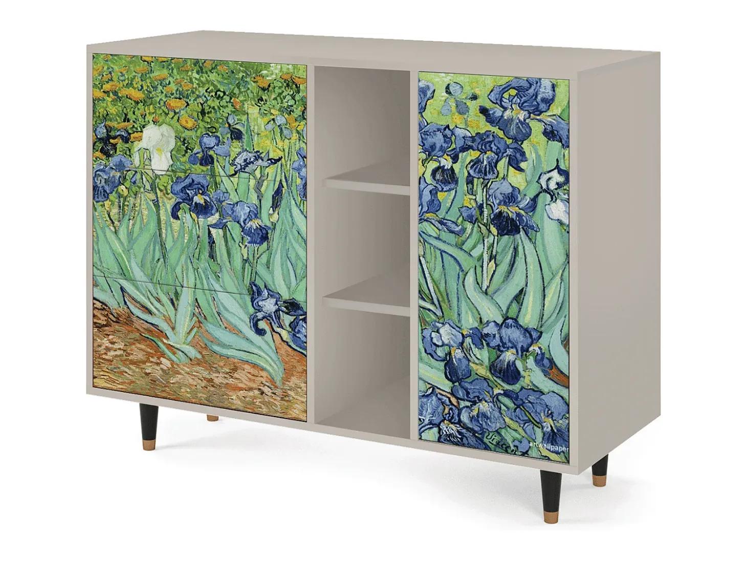 Aparador - 125x98x48 cm - BS2 - Irises , Arena