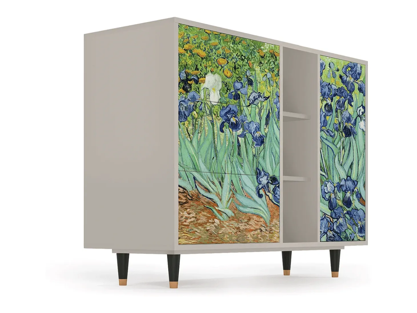 Aparador - 125x98x48 cm - BS2 - Irises , Arena