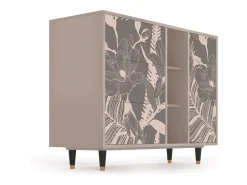 Aparador - 125x98x48 cm - BS2 - Issabelline Flower, Latte