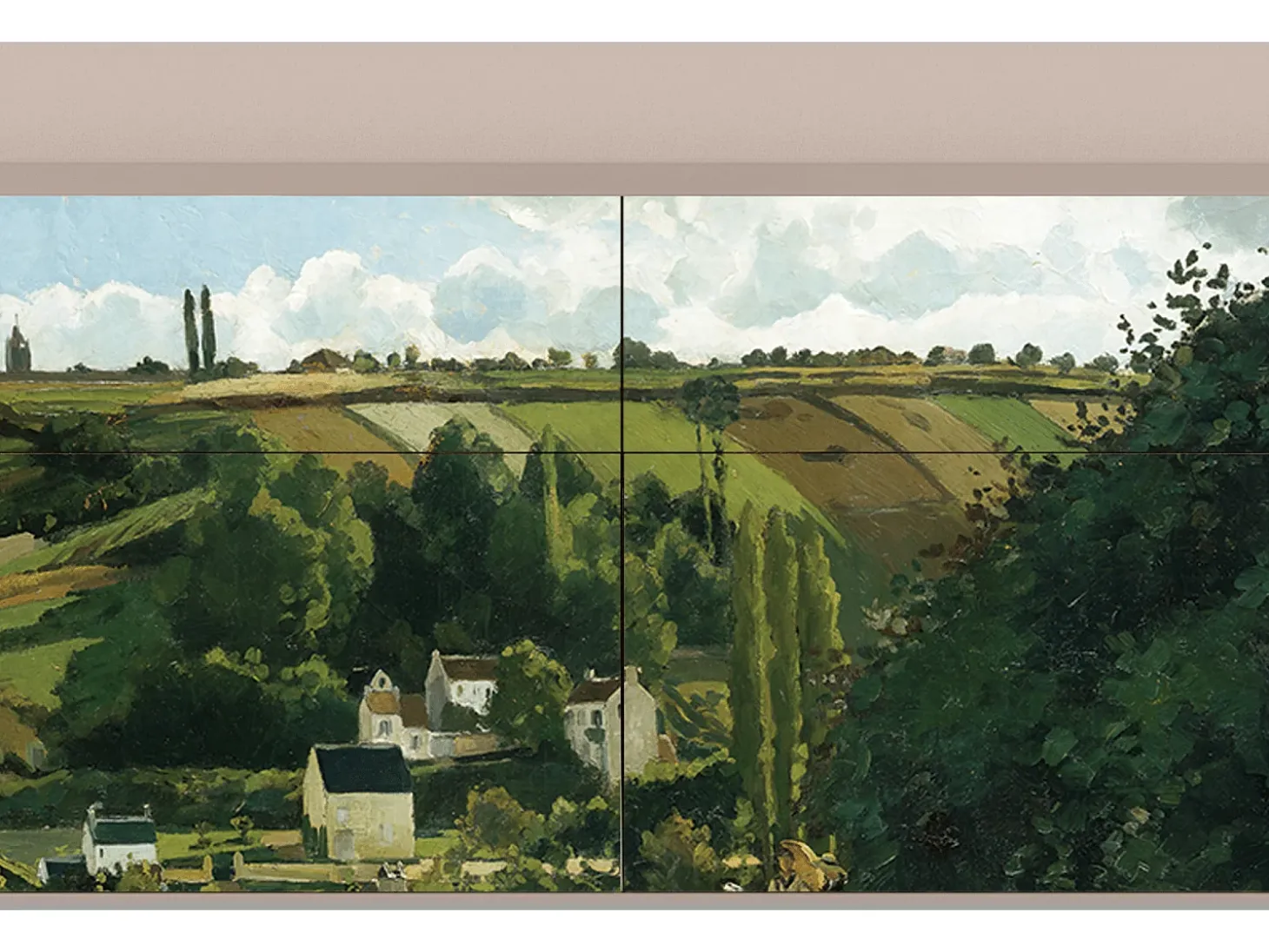 Aparador - 115x85x48 cm - BS4 - Jalais Hill by Pissarro, Latte