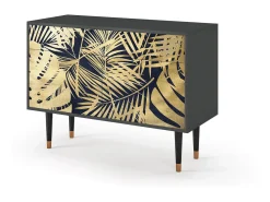 Aparador - 115x85x48 cm - BS4 - Jungle Vibes, Antracita