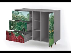 Aparador - 125x98x48 cm - BS2 - Jungles in Paris, Gris