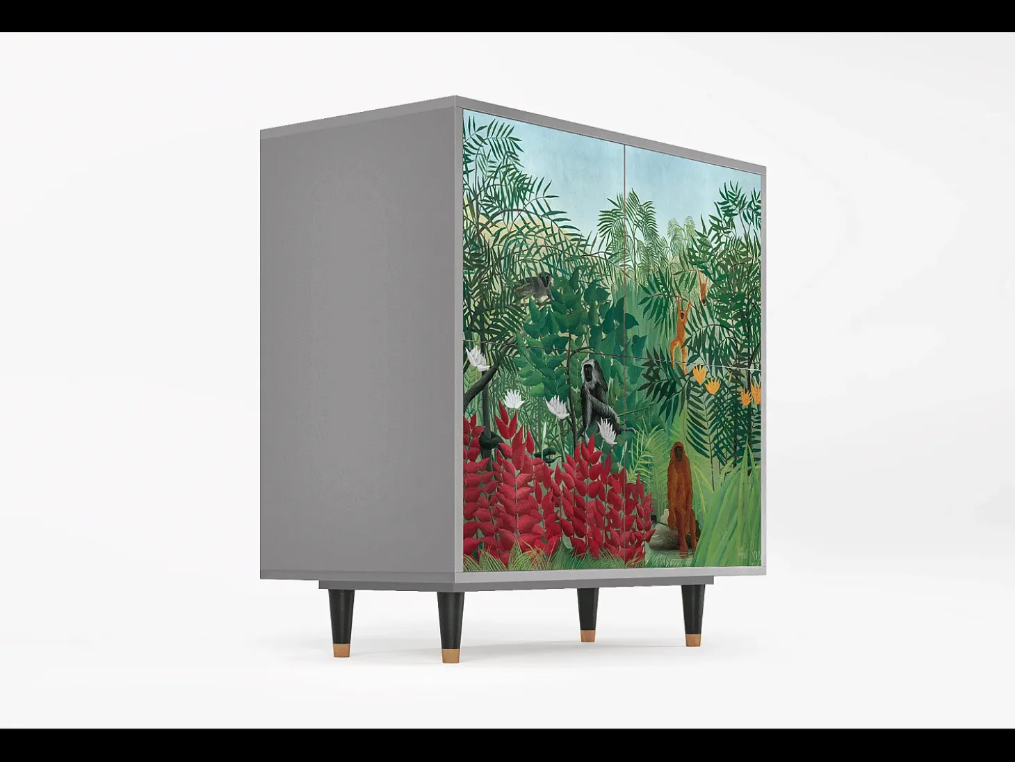 Aparador - 94x96x48 cm - BS3 - Jungles in Paris, Gris