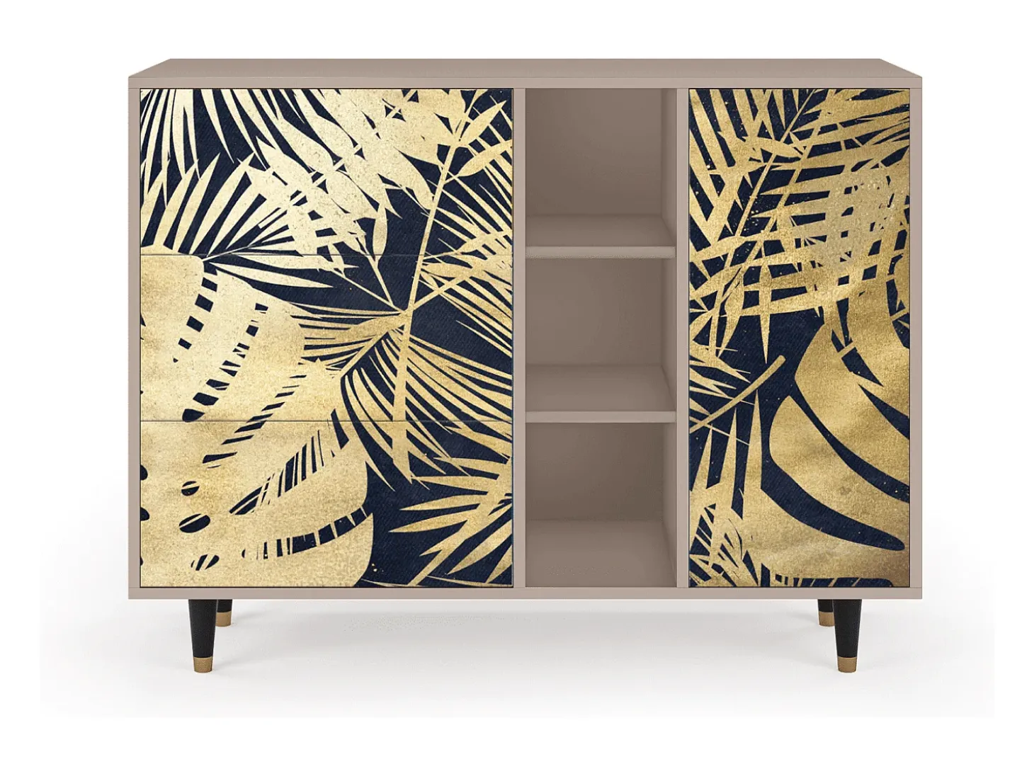 Aparador - 125x98x48 cm - BS2 - Jungle Vibes, Latte