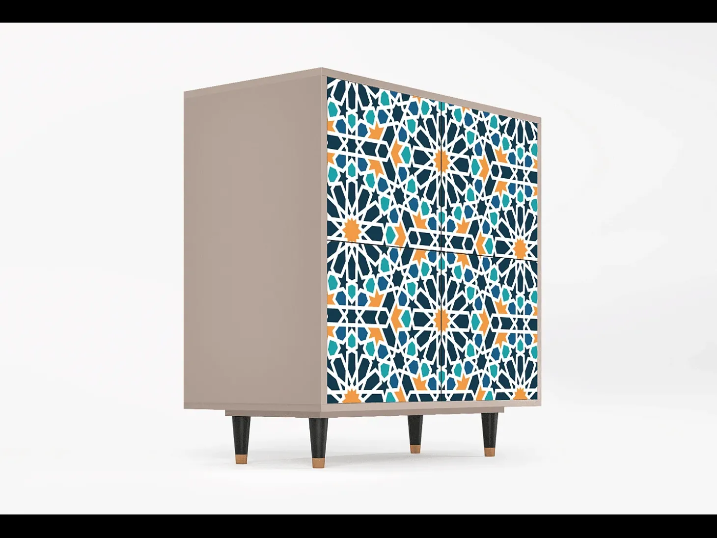 Aparador - 94x96x48 cm - BS3 - Kaleidoscope, Latte