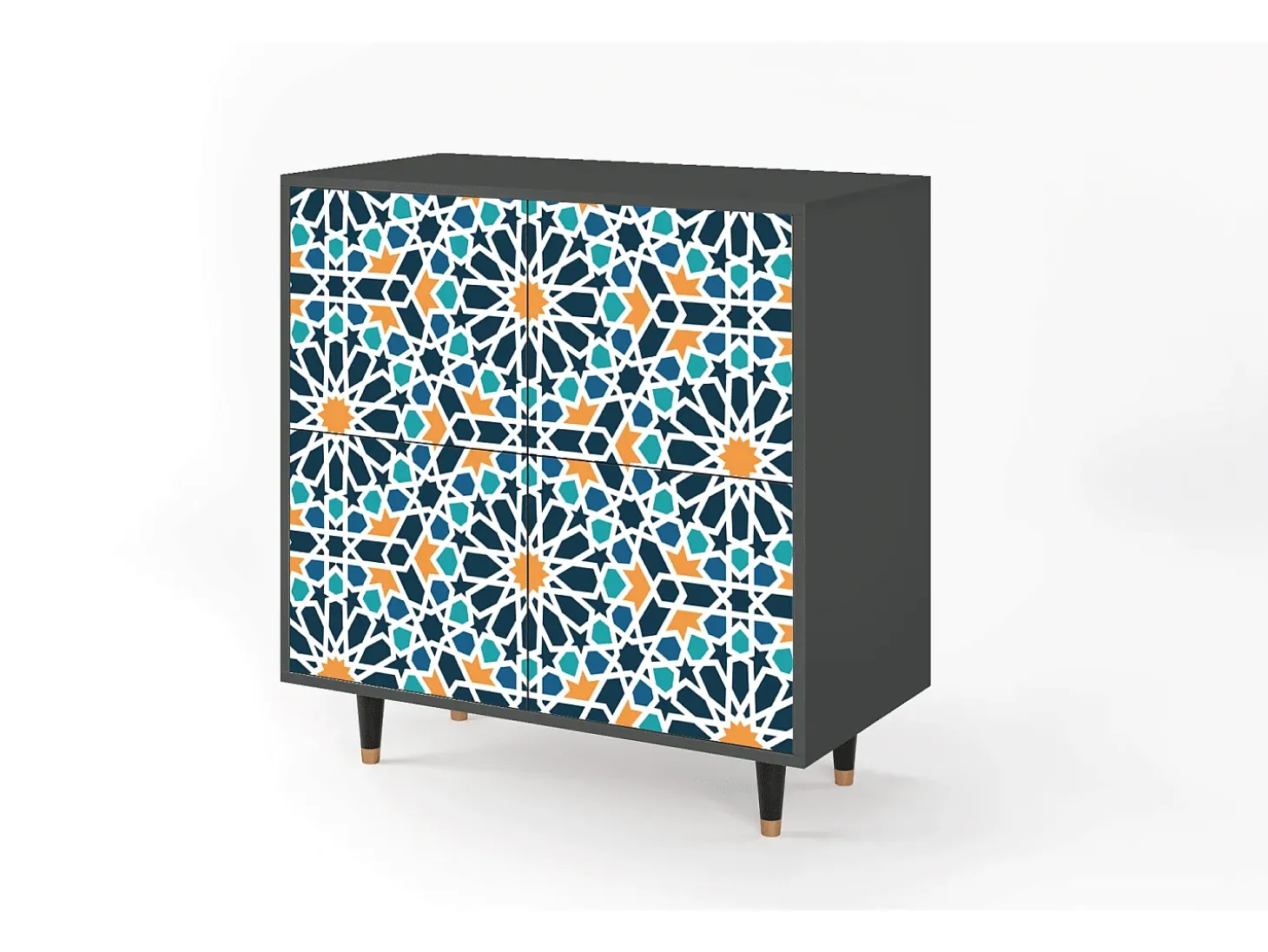 Aparador - 94x96x48 cm - BS3 - Kaleidoscope, Antracita
