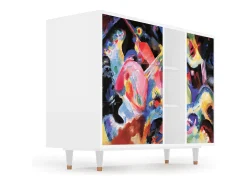 Aparador - 125x98x48 cm - BS2 - Kandinsky, Blanco