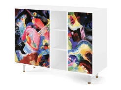 Aparador - 125x98x48 cm - BS2 - Kandinsky, Blanco