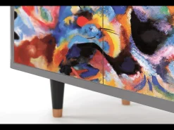 Aparador - 94x96x48 cm - BS3 - Kandinsky, Gris