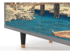 Aparador - 94x96x48 cm - BS3 - Katabira River, Gris