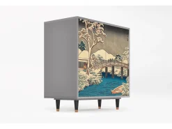 Aparador - 94x96x48 cm - BS3 - Katabira River, Gris