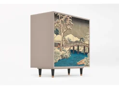 Aparador - 94x96x48 cm - BS3 - Katabira River, Latte